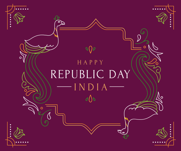 Republic Day India Facebook Post Design Image Preview