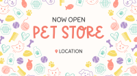 Pet Store Now Open Facebook event cover Image Preview