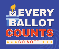 Every Ballot Counts Facebook post Image Preview