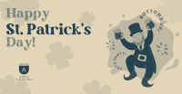 Saint Patrick's Day Greeting Facebook Ad Design