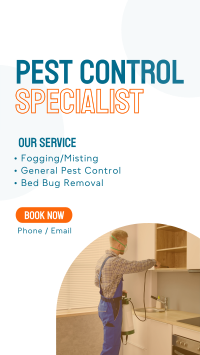 Pest Control Management Instagram story Image Preview