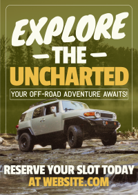 Modern Off-Road Tour Poster Design