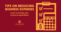 Reduce Expenses Facebook Ad Design