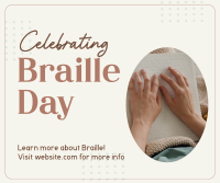 International Braille Day Facebook post Image Preview