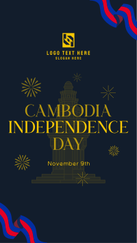 Cambodia Independence Festival Instagram reel Image Preview