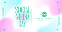 Minimalist Social Media Day Facebook Ad Preview