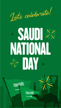 Saudi Day Celebration Instagram reel Image Preview