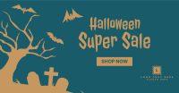 Halloween Super Sale Facebook Ad Design