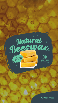 Pure Natural Beeswax TikTok Video Image Preview