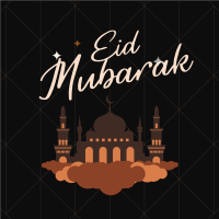 Eid Blessings Linkedin Post Design