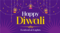 Celebration of Diwali Facebook Event Cover Design