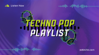 Techno Pop Music Video Image Preview