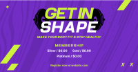Power Gym Membership Facebook ad Image Preview