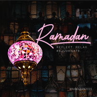 Ramadan Stained Lamp Instagram Post Design