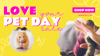Love Your Pet Day Sale Facebook event cover Image Preview