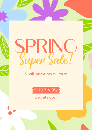 Spring Has Sprung Sale Flyer Image Preview