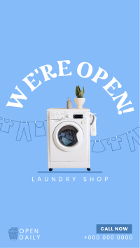 Laundry Washer Instagram story Image Preview