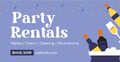 Party Services Facebook ad Image Preview