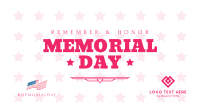 Remember & Honor Facebook Event Cover Design