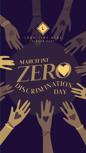 Zero Discrimination Day Celeb Instagram story Image Preview