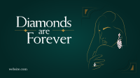 Diamonds are Forever Facebook Event Cover Design