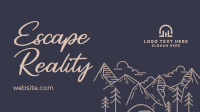 Escape Reality Facebook Event Cover Design