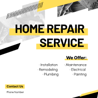 Modern Repair Service Instagram post Image Preview