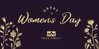 Floral Women's Day Twitter post Image Preview