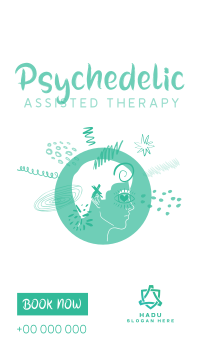 Psychedelic Assisted Therapy TikTok Video Image Preview