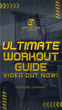 Minimalist Workout Guide Instagram Story Preview