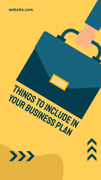 Business Plan Instagram story Image Preview