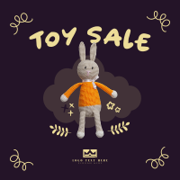 Stuffed Toy Sale Instagram Post Design
