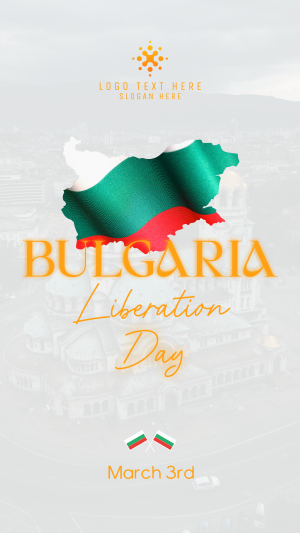 Bulgaria Liberation Day Facebook story Image Preview