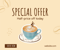 Cafe Coffee Sale Facebook post Image Preview