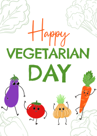 Veggie Party Fun! Poster Image Preview