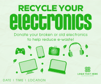 Recycle your Electronics Facebook post Image Preview