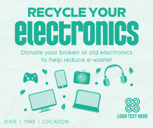 Recycle your Electronics Facebook post Image Preview