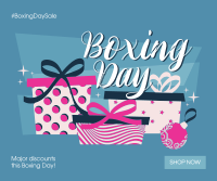 Boxing Day Gifts Facebook Post Design