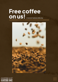 Coffee Day Beans Poster Design