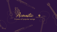 Acoustic Music Covers YouTube Banner Image Preview