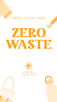 Go Zero Waste Facebook Story Design
