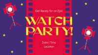 Quirky Watch Party Animation Preview