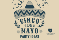 Cinco De Mayo Greeting Pinterest board cover Image Preview