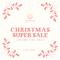 Christmas Super Sale Instagram post Image Preview