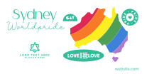 Pride Stickers Facebook Ad Design