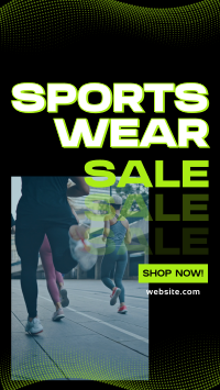Sportswear Sale Instagram reel Image Preview
