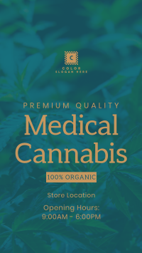 Medical Cannabis Instagram story Image Preview