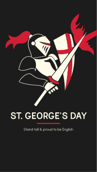 St. George's Battle Knight Facebook Story Image Preview