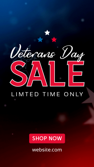 Veterans Medallion Sale Instagram story Image Preview