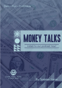 Money Talks Podcast Poster Preview